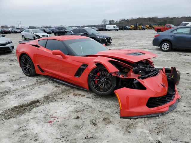  CHEVROLET CORVETTE 2019 Czerwony