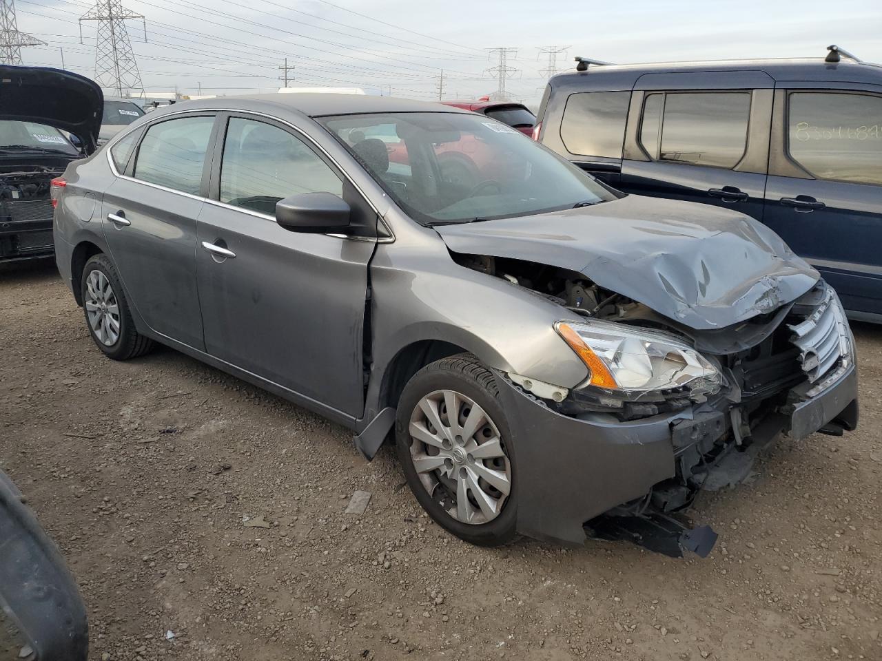 VIN 3N1AB7AP2FY368152 2015 NISSAN SENTRA no.4