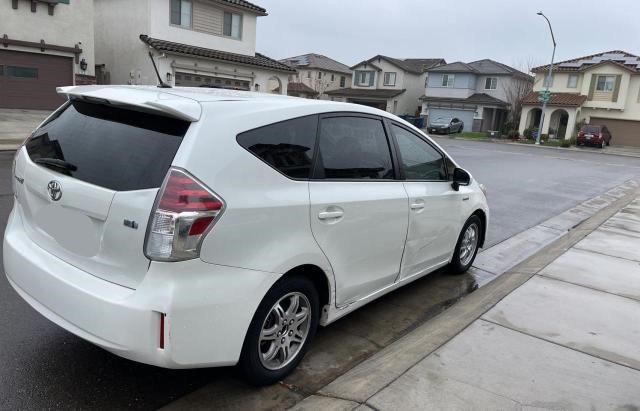 Crossovers TOYOTA PRIUS 2015 White