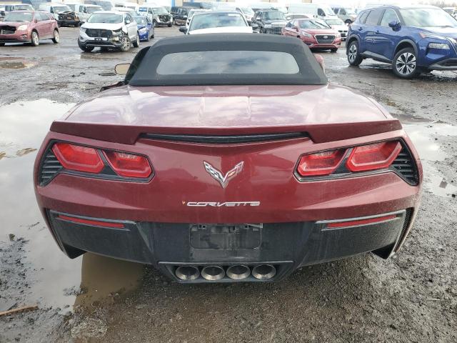 Cabriolets CHEVROLET CORVETTE 2016 Burgundy