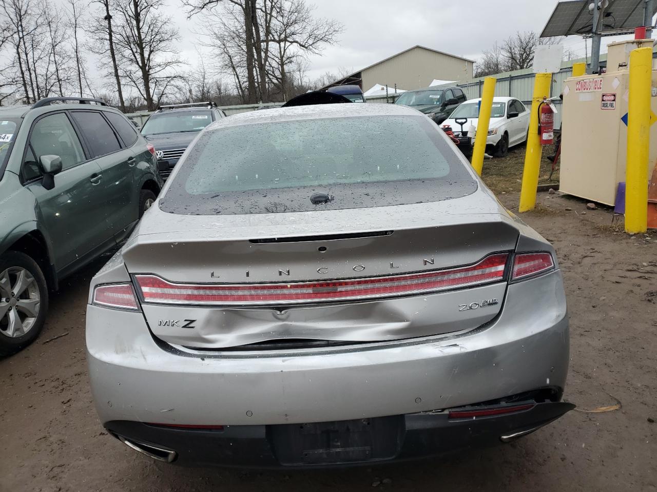 VIN 3LN6L2N95GR630185 2016 LINCOLN MKZ no.6