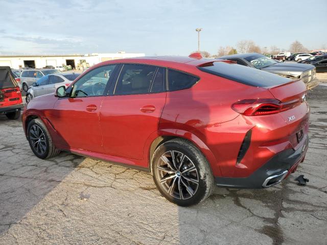  BMW X6 2022 Красный