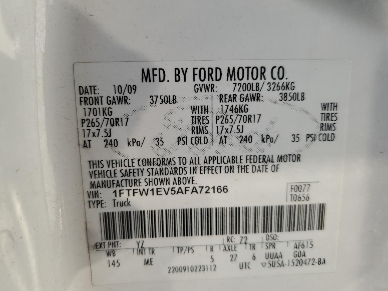 2010 Ford F-150 - Image 12