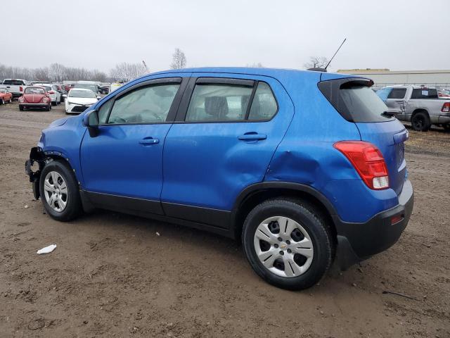 Parquets CHEVROLET TRAX 2016 Granatowy