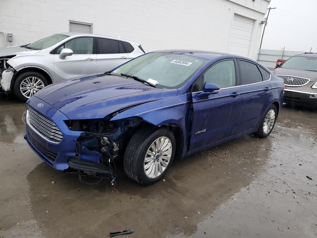 VIN 3FA6P0LU3ER136575 2014 FORD FUSION no.1