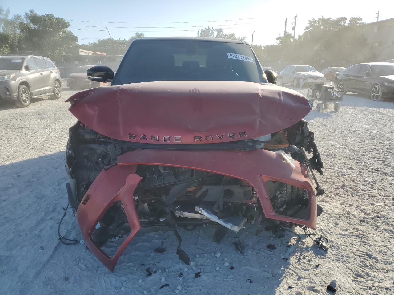 Auction sale of the 2021 LAND ROVER RANGEROVER , vin: SALWR2SU9MA758570, lot number: 82279154