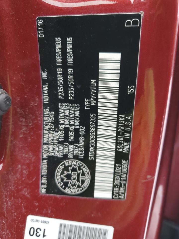 2016 Toyota Sienna - Image 14