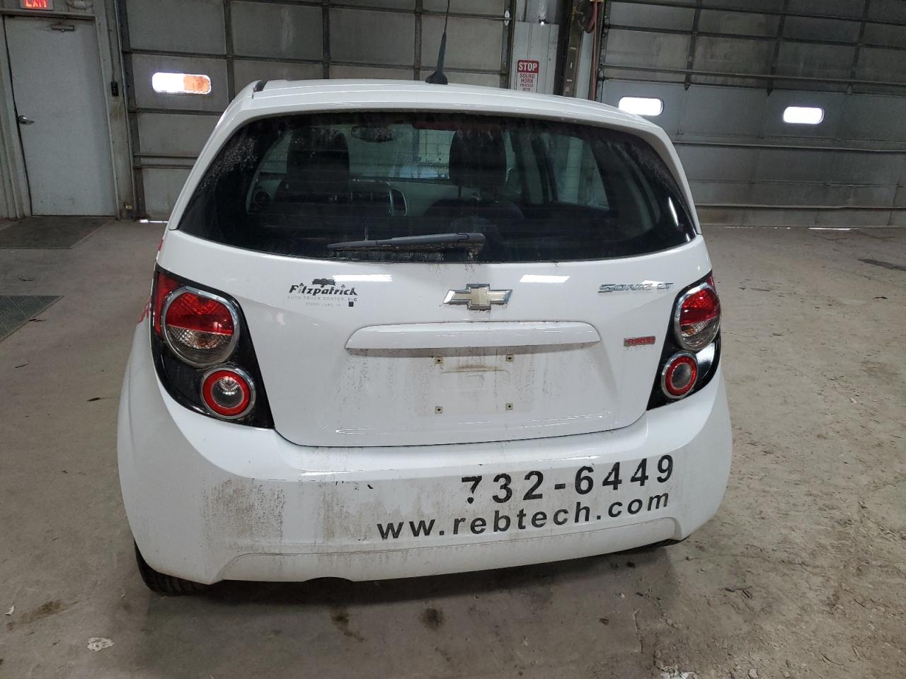 2012 Chevrolet Sonic Lt VIN: 1G1JC6SB0C4213341 Lot: 86681394