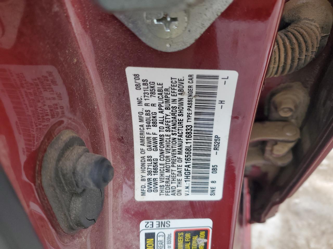 2008 Honda Civic - Image 12
