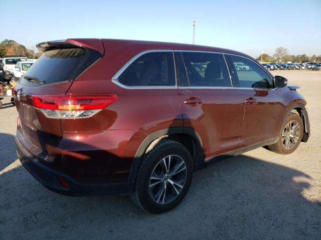  TOYOTA HIGHLANDER 2019 Бургунди