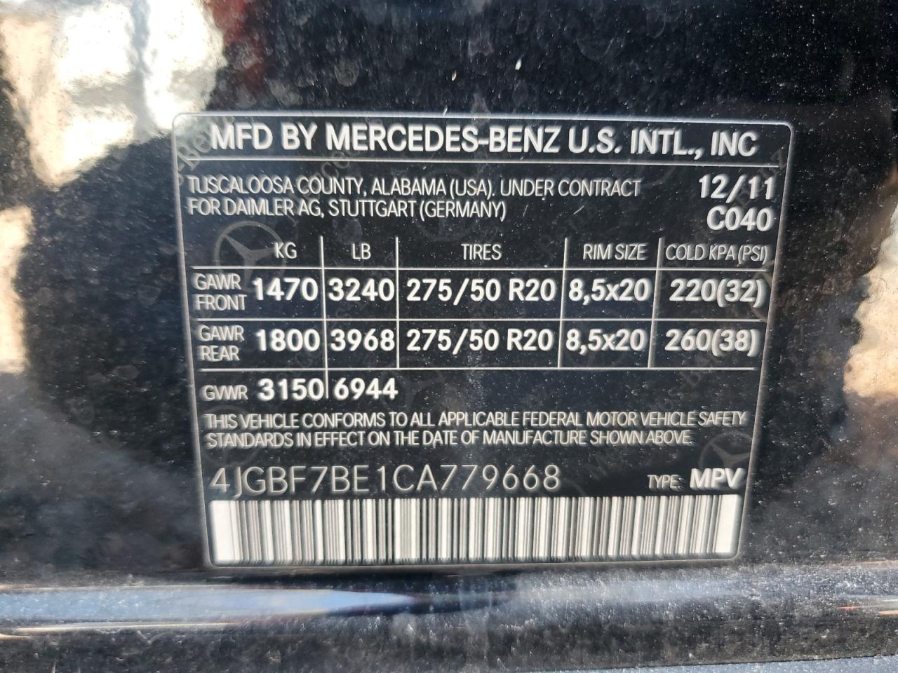 2012 Mercedes-Benz GL-klasse - Image 13