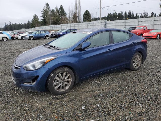  HYUNDAI ELANTRA 2016 Blue