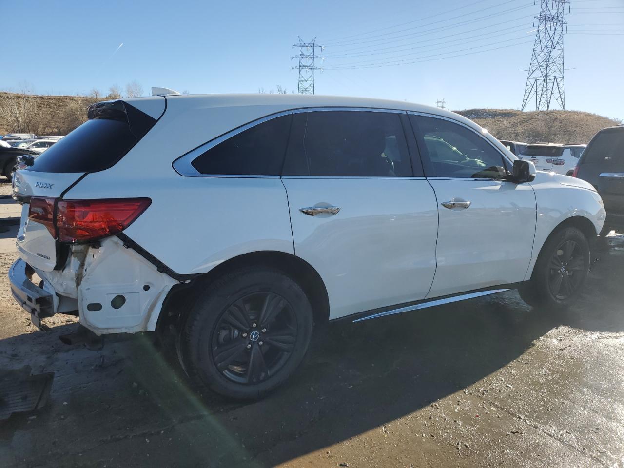 VIN 5FRYD4H37HB001641 2017 ACURA MDX no.3