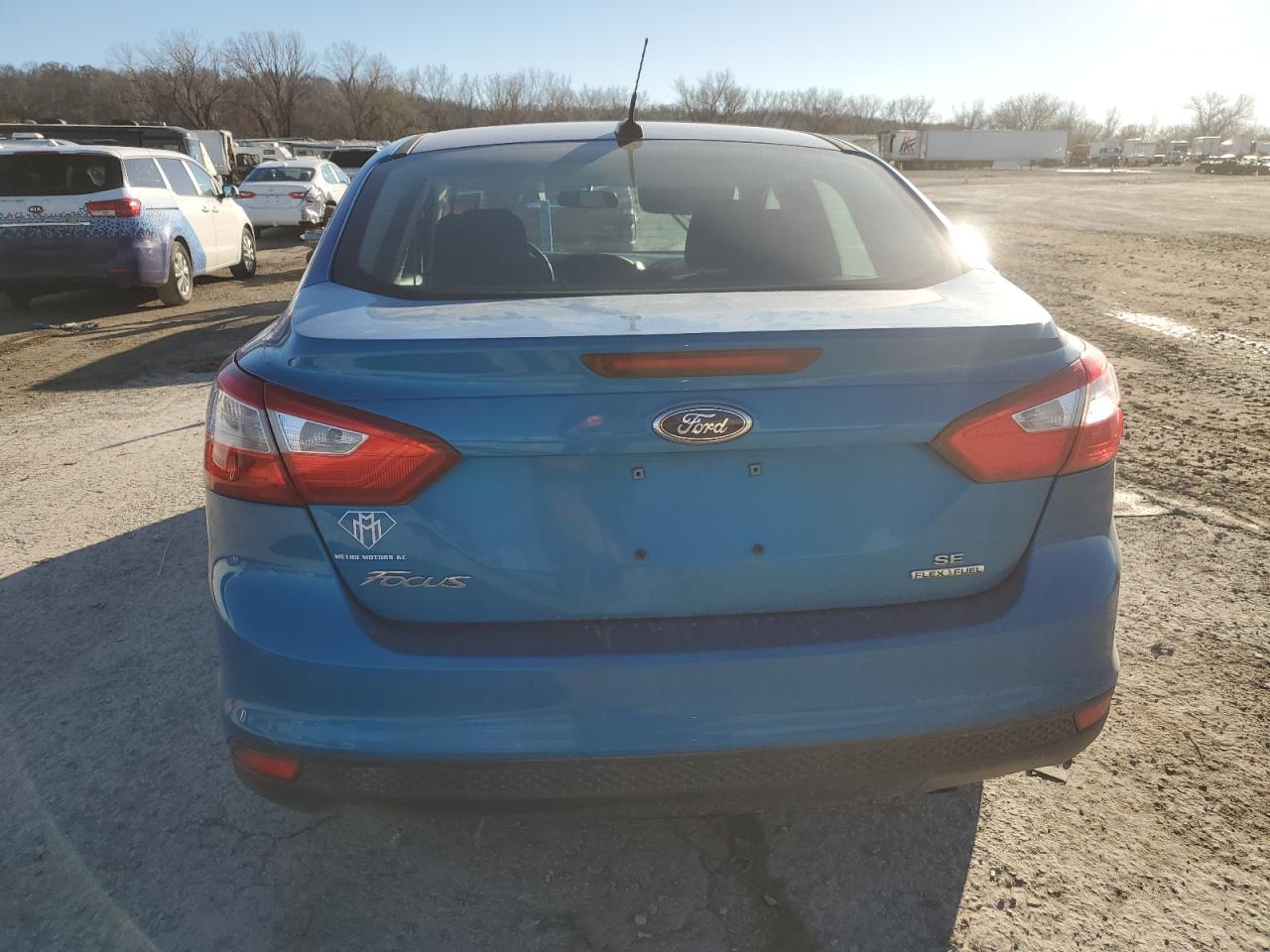 VIN 1FADP3F26DL318478 2013 FORD FOCUS no.6