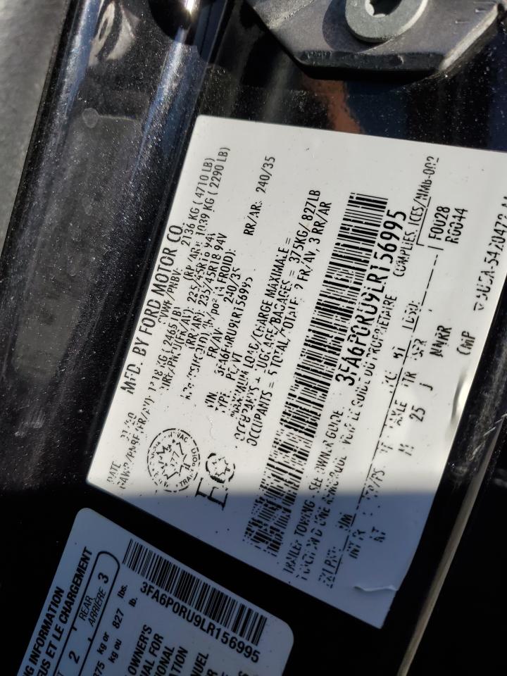 2020 Ford Fusion - Image 12