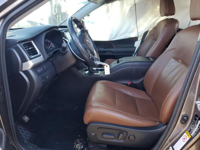  TOYOTA HIGHLANDER 2018 Szary
