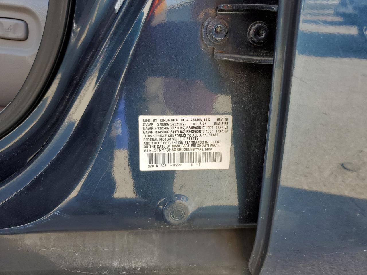 2011 Honda Pilot - Image 13