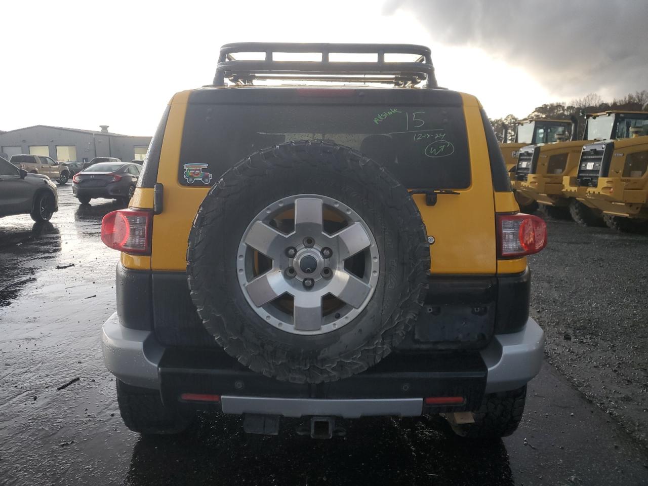 2007 Toyota Fj Cruiser VIN: JTEBU11F670075197 Lot: 84041434