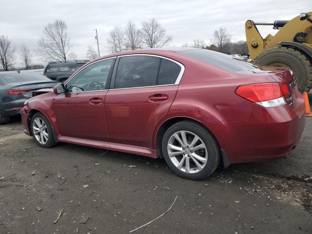  SUBARU LEGACY 2013 Czerwony