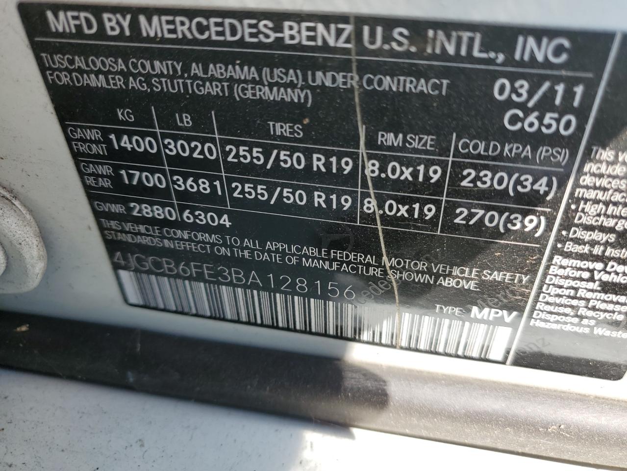 2011 Mercedes-Benz R-klasse - Image 12