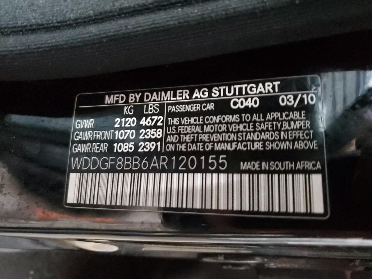 2010 Mercedes-Benz C-klasse - Image 12
