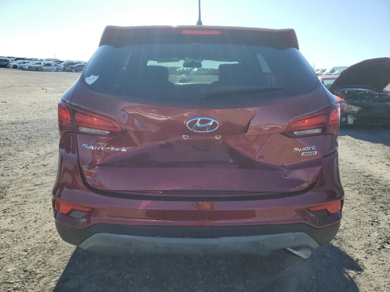 VIN 5XYZTDLB5JG550941 2018 HYUNDAI SANTA FE no.6