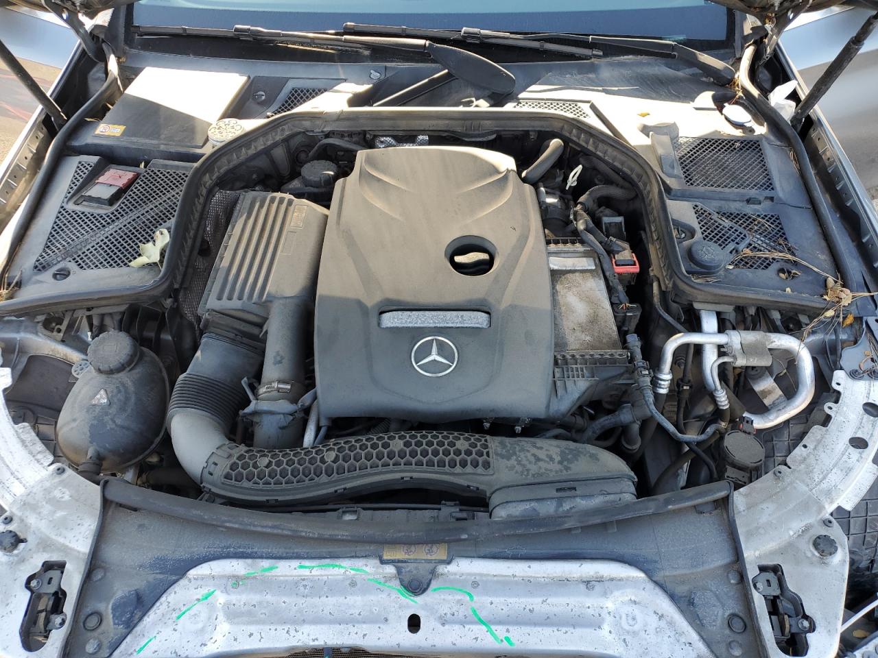 VIN 55SWF4KB6FU017893 2015 MERCEDES-BENZ C-CLASS no.11