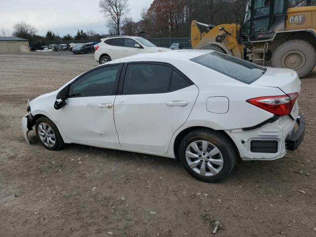 Седаны TOYOTA COROLLA 2016 Белы