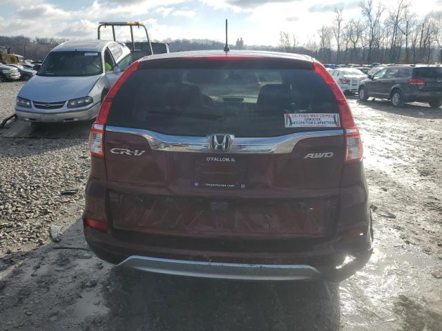  HONDA CRV 2015 Burgundy