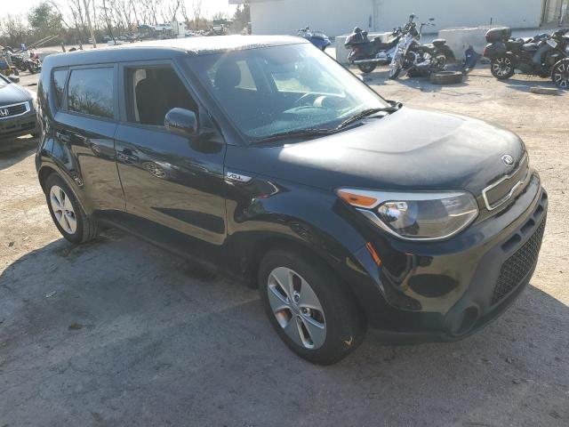  KIA SOUL 2016 Чорний