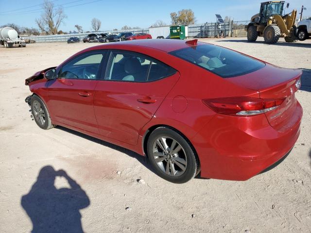  HYUNDAI ELANTRA 2017 Red