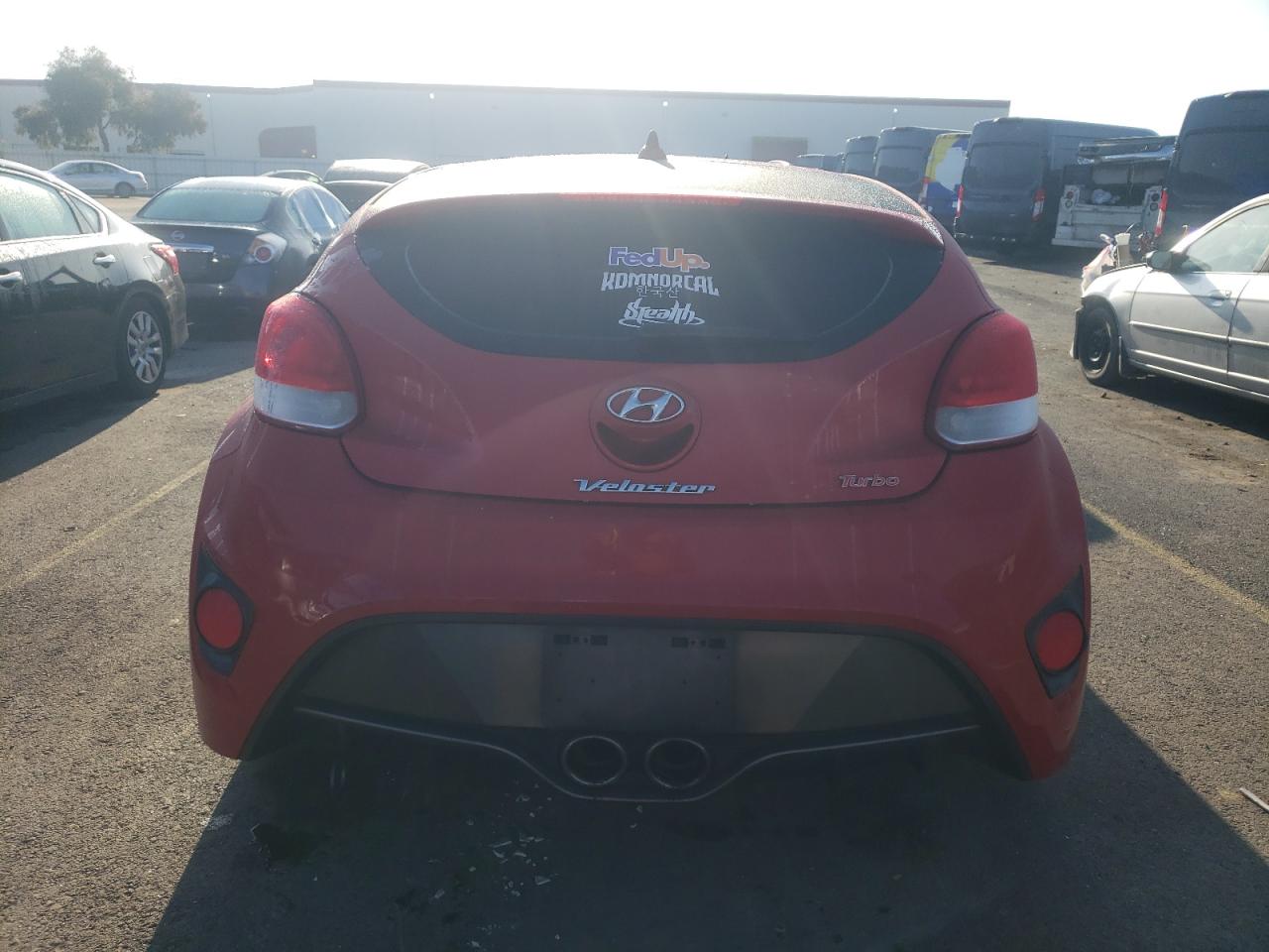 VIN KMHTC6AE6DU177812 2013 HYUNDAI VELOSTER no.6