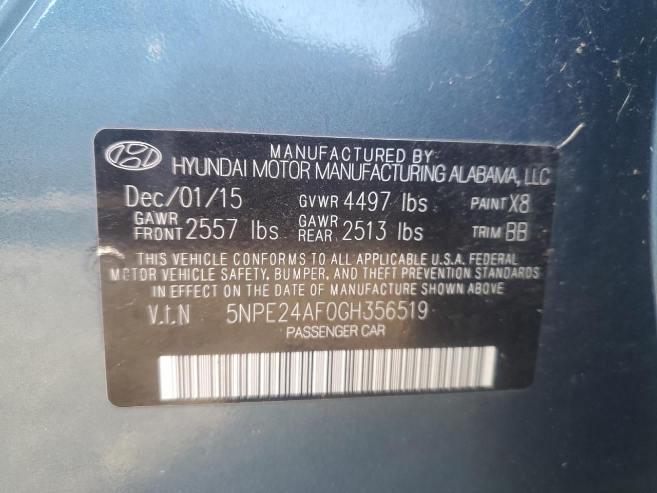 2016 Hyundai Sonata - Image 13