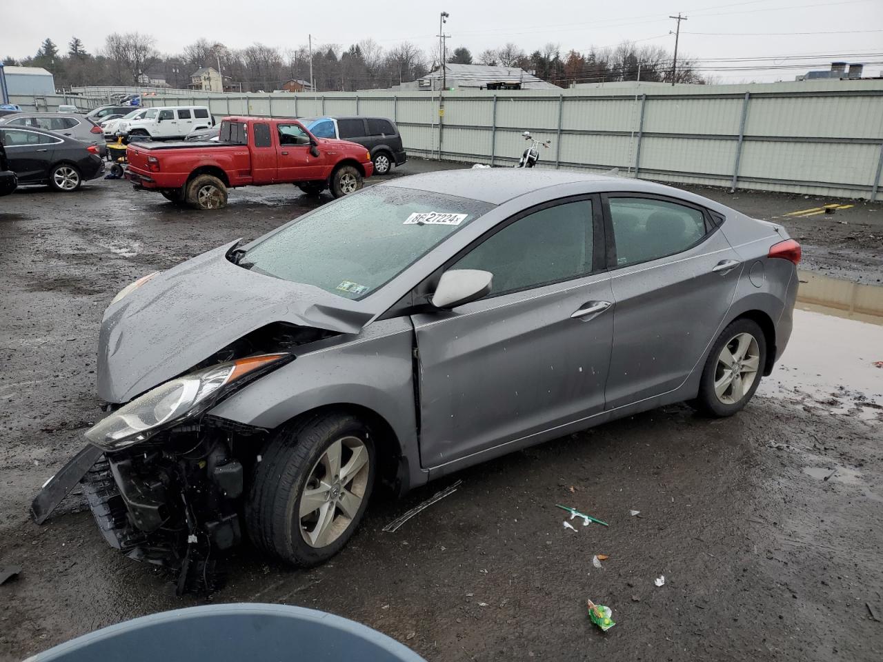 VIN KMHDH4AE9DU605768 2013 HYUNDAI ELANTRA no.1