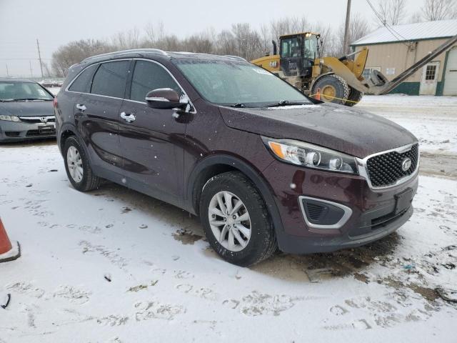  KIA SORENTO 2016 Бургунді