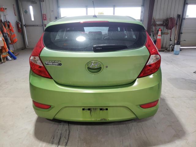  HYUNDAI ACCENT 2012 Zielony