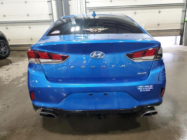  HYUNDAI SONATA 2018 Синий