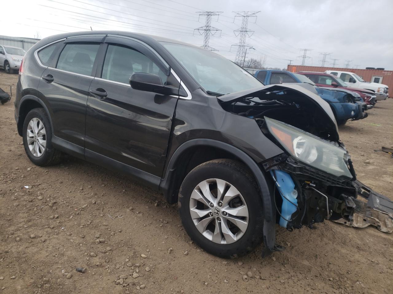 VIN 2HKRM4H39EH718402 2014 HONDA CRV no.4