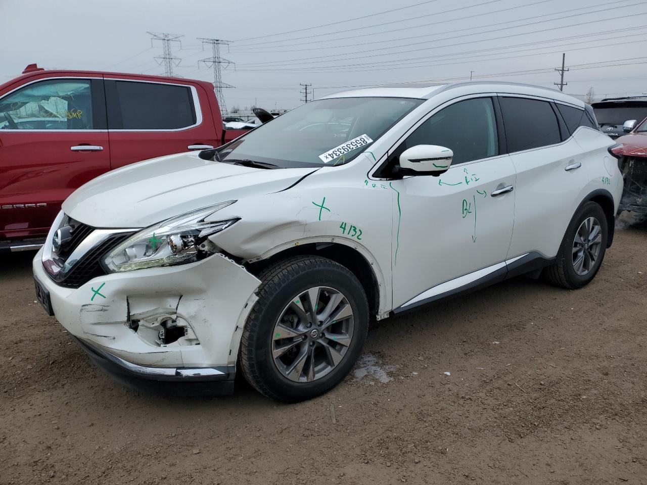 VIN 5N1AZ2MH4HN108007 2017 NISSAN MURANO no.1