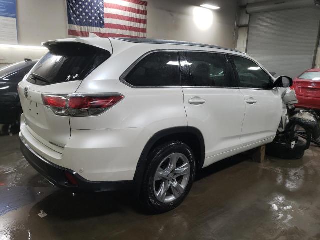  TOYOTA HIGHLANDER 2015 Белы