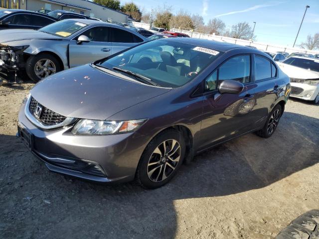  HONDA CIVIC 2015 Gray