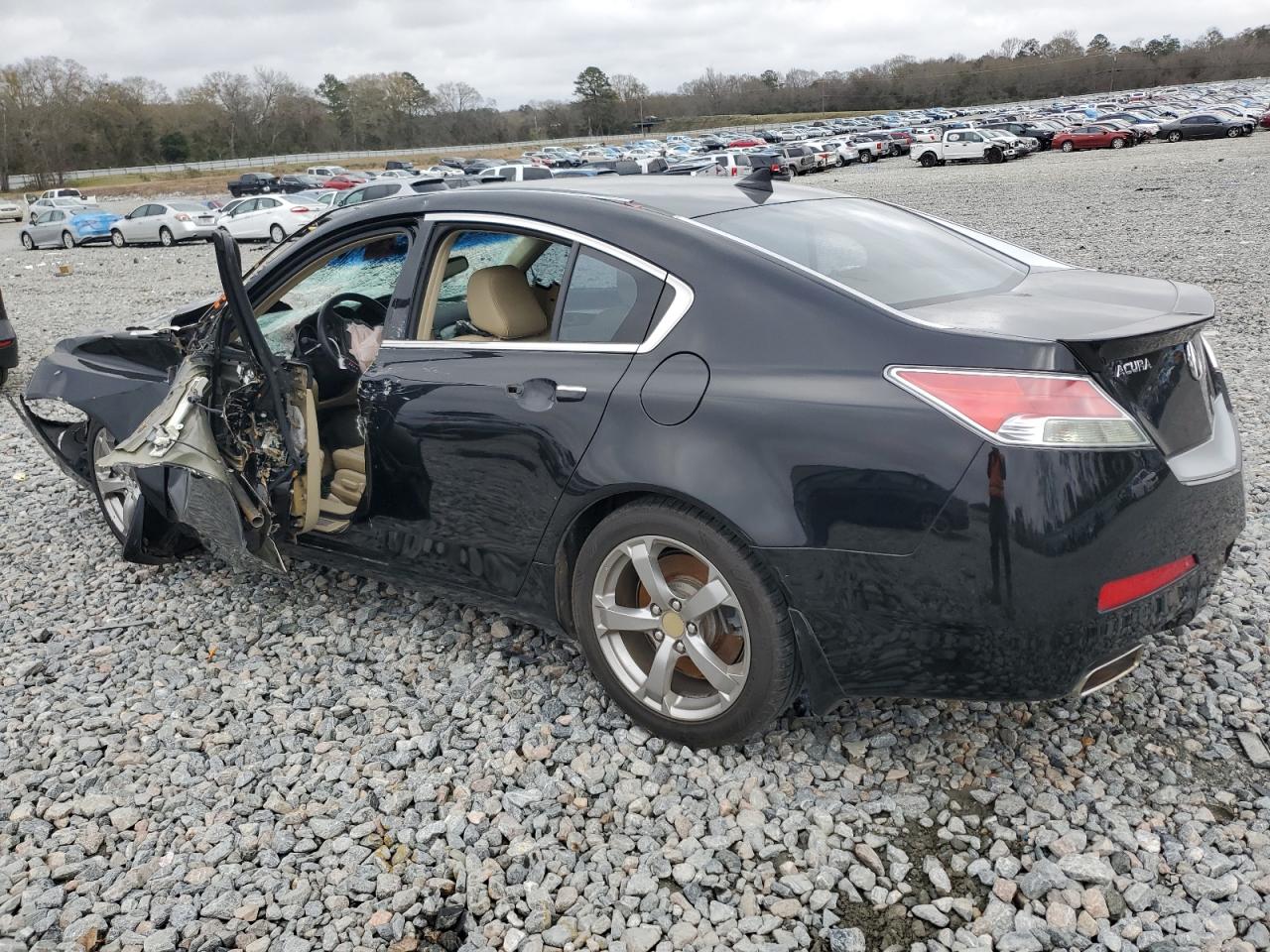 2010 Acura Tl black null gas 19UUA8F5XAA008362 photo #3