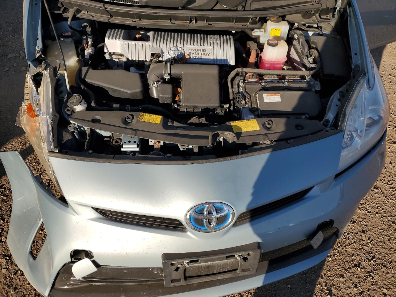 VIN JTDKN3DU5E1828927 2014 TOYOTA PRIUS no.11