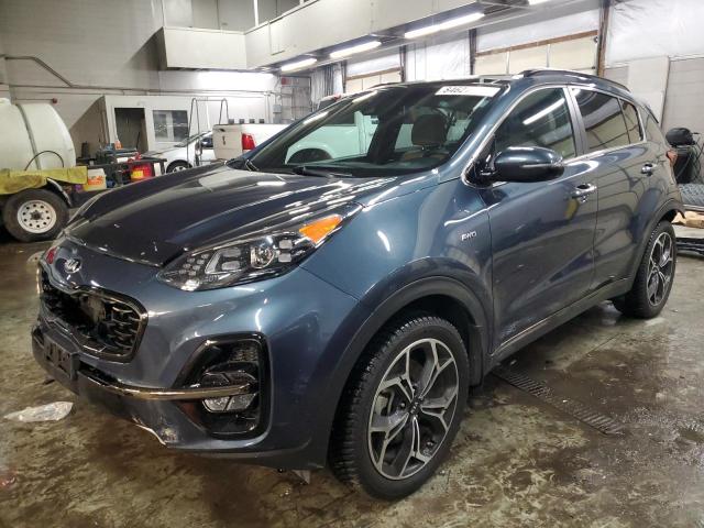  KIA SPORTAGE 2020 Синий