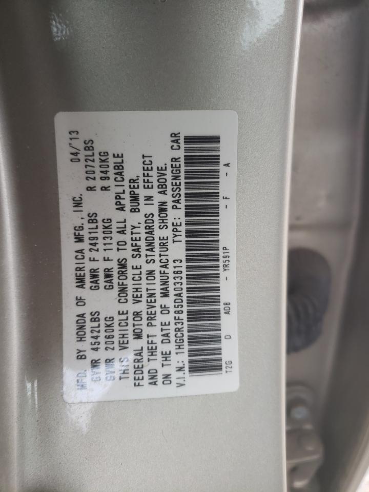 VIN 1HGCR3F85DA033613 2013 HONDA ACCORD no.13