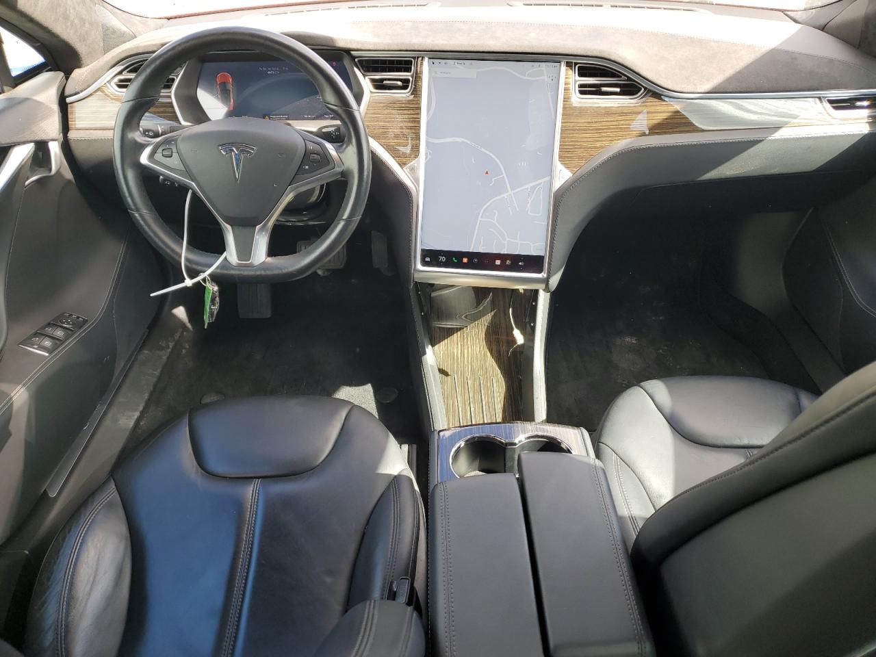 VIN 5YJSA1H28FFP70863 2015 TESLA MODEL S no.8