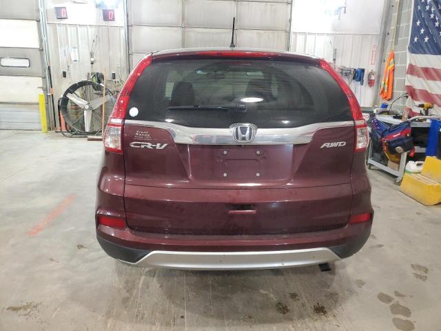  HONDA CRV 2016 Burgundy