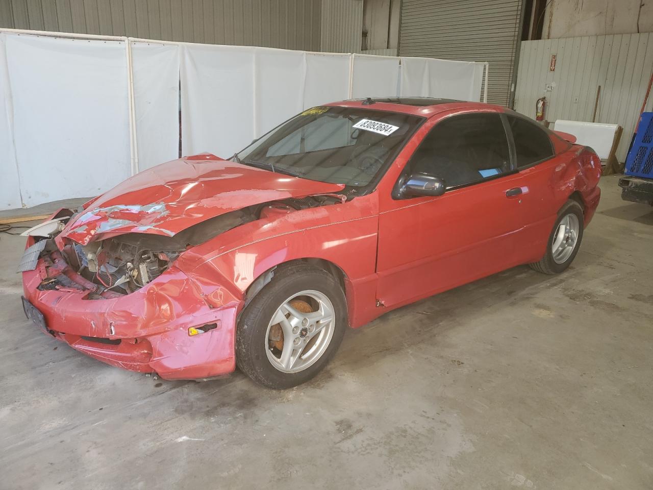 2003 Pontiac Sunfire VIN: 1G2JB12F537162356 Lot: 83093684