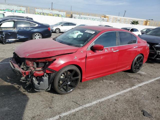  HONDA ACCORD 2017 Red