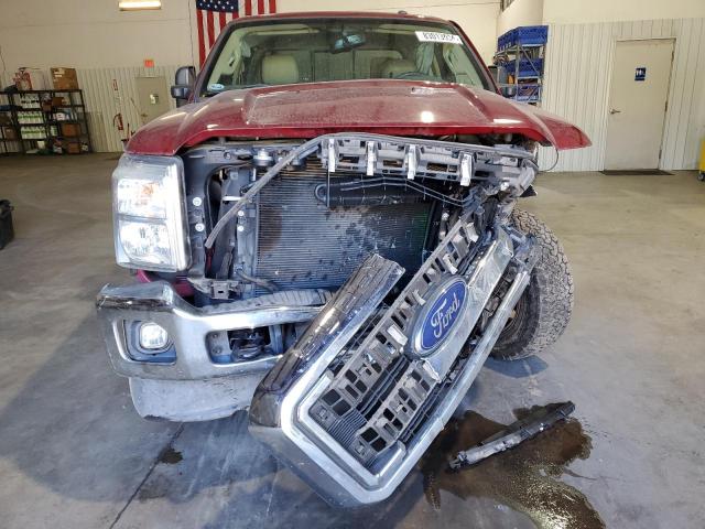  FORD F250 2015 Czerwony